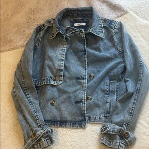 Trendy Blue Denim Jacket